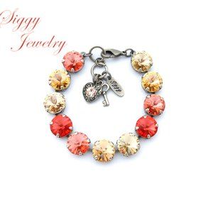 Swarovski Crystal Summer Lovin' Rivoli Bracelet